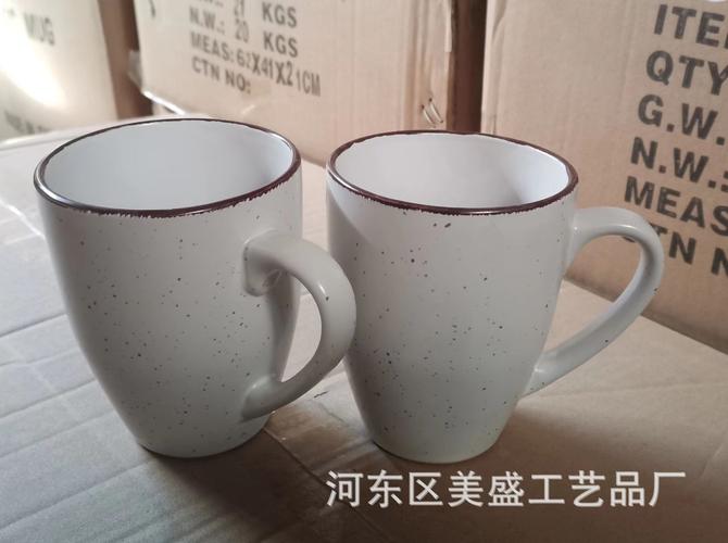 陶瓷制作工艺杯学生创意马克杯白瓷陶瓷杯家用水杯陶瓷制品批发